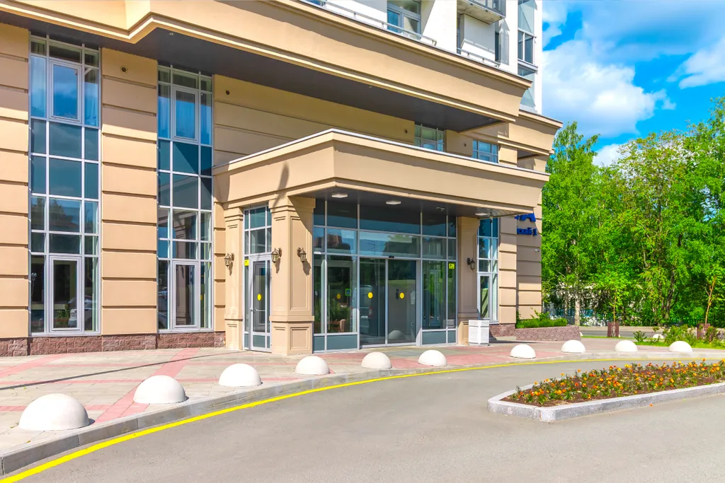 Апартаменты с балконом riverside в центре