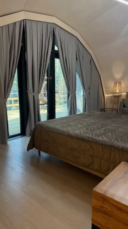 Коттедж Лесной дом лодж с купелью — Четверяково