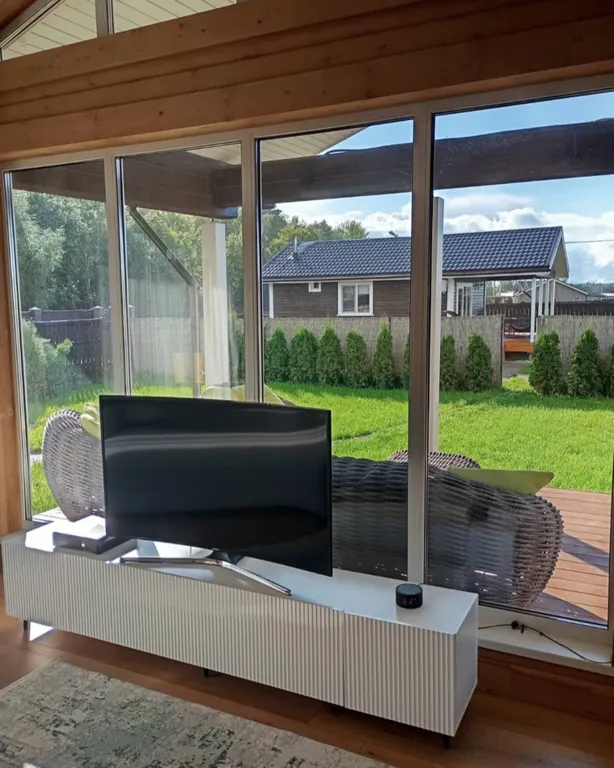 Коттедж Современный стильный дом из Бруса — Семеновское