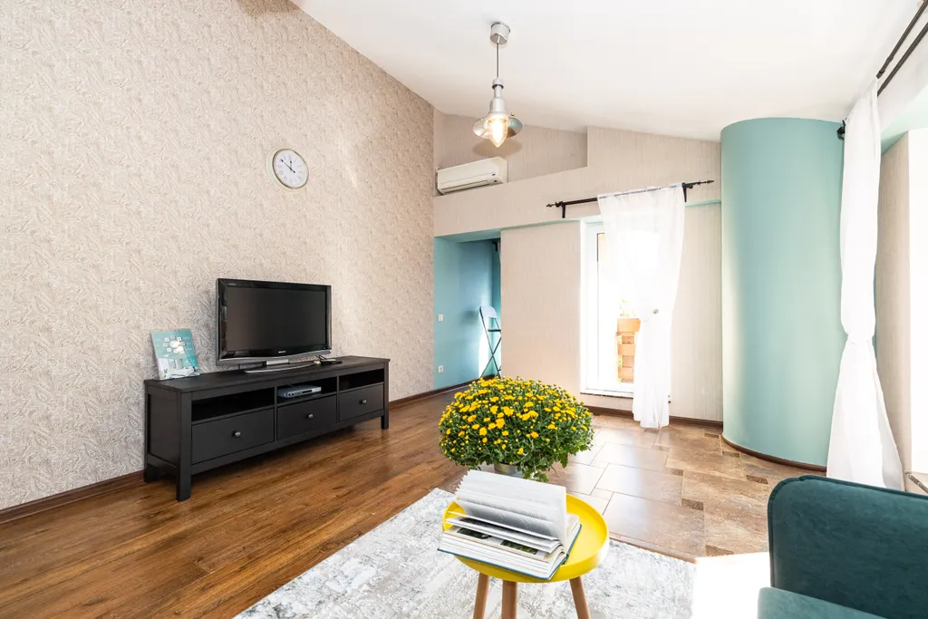 Просторная квартира с видом на горы