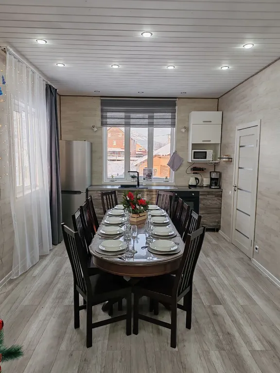 Уютный дом с баней и террасой