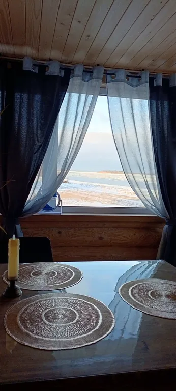 Дом с баней на берегу Северной Двины