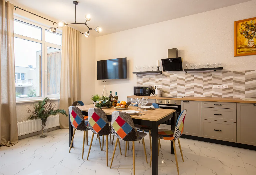 Таунхаус в свежем ветре