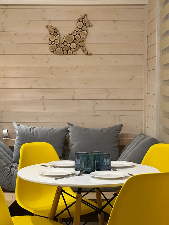 Коттедж Коттедж Логово Тигра — Стеклянный