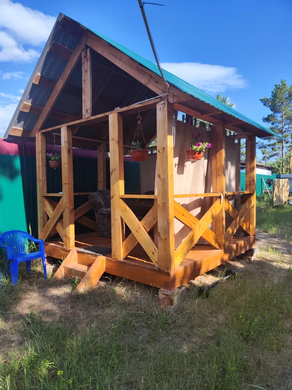 Комфортный сосновый дом