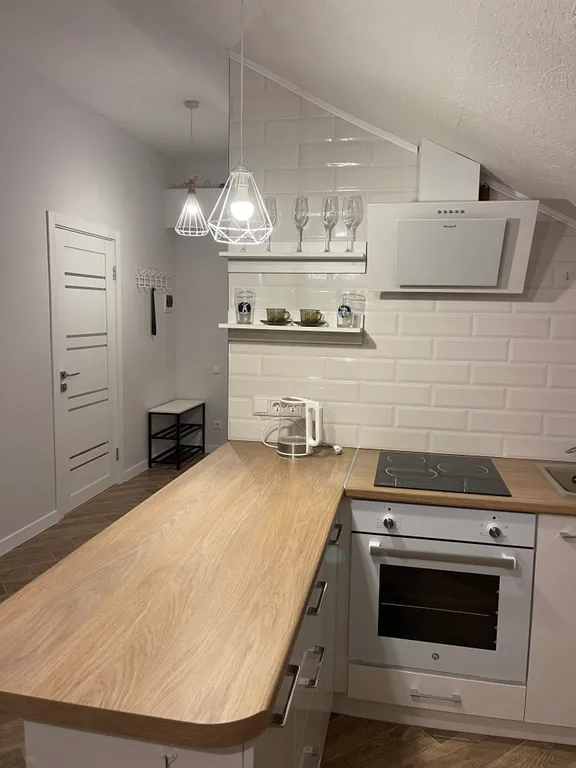 Просторная квартира-мансарда с прекрасным видом