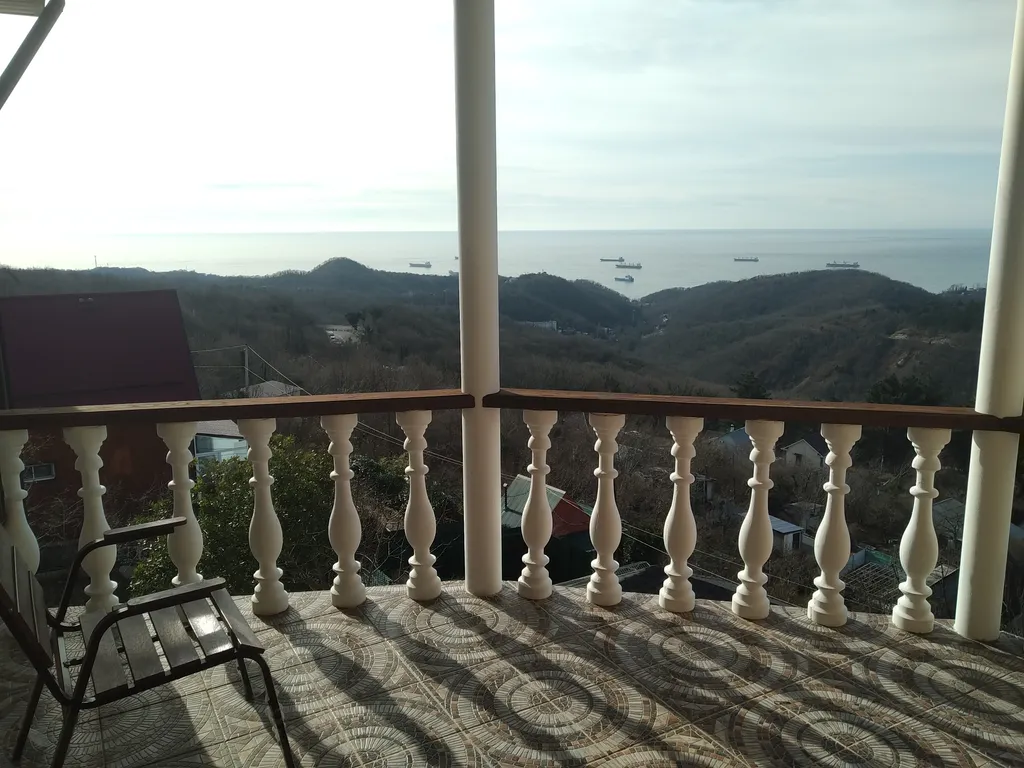 Вилла в горах с великолепным видом на долину и море