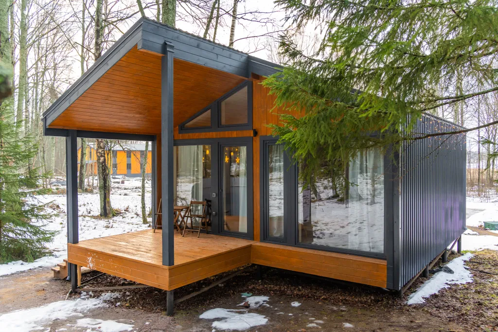 Дом с видом на лес