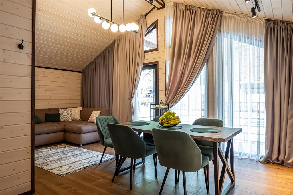 Коттедж с мангалом