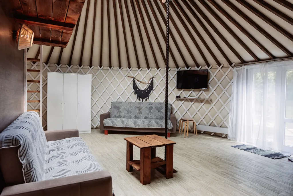 Современная круглогодичная Юрта со всеми удобствами рядом с Коломной