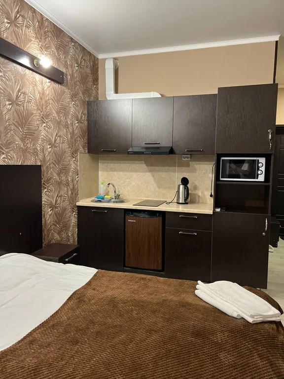 Уютный апартамент с балконом и видом на горы в Лоо Боярд