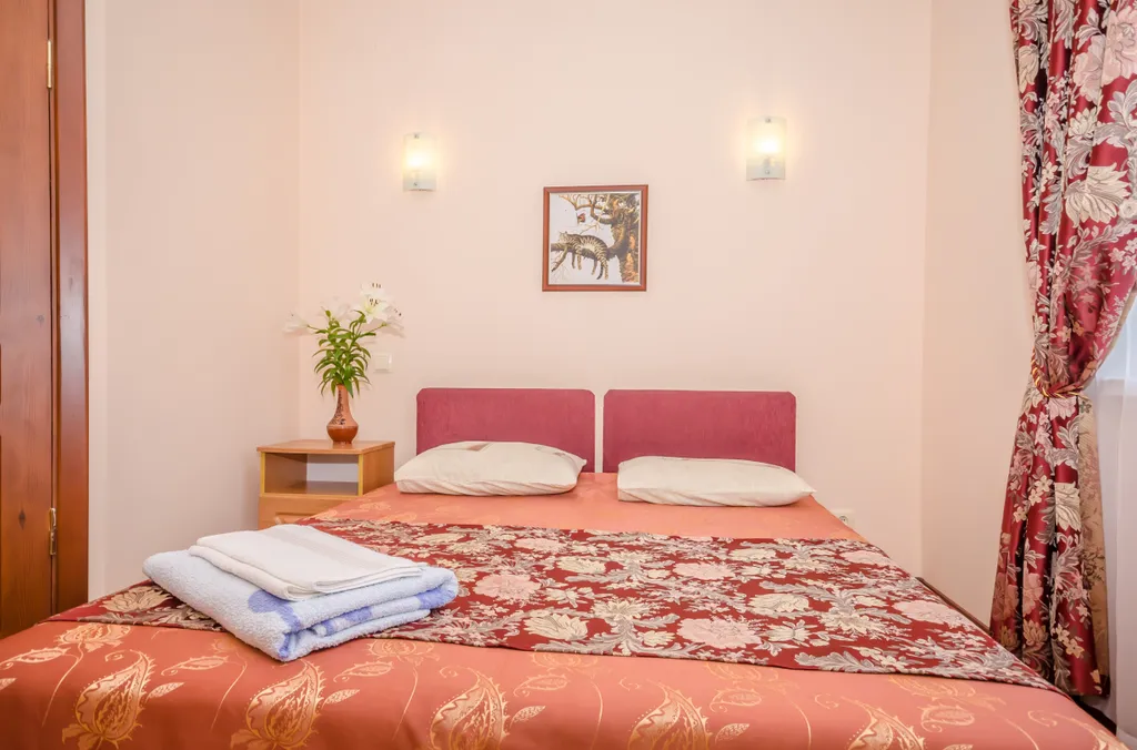 Двухместный стандарт с двуспальной кроватью