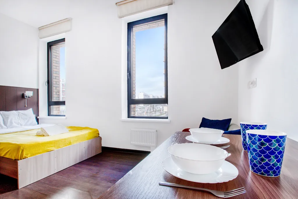 Квартира Квартира Уютная студия с евроремонтом — Москва