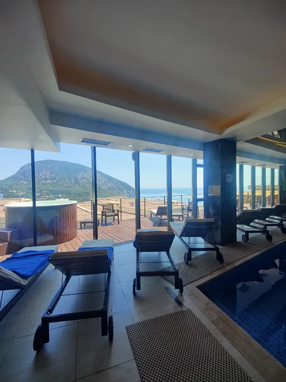 Шикарная студия Люкс с видом на море