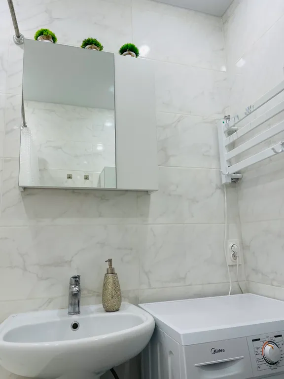 Просторная квартира с кухней-эркер