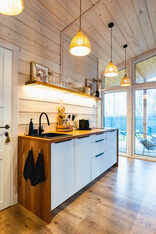 Коттедж Coral с 2-мя спальнями на Ладожском озере