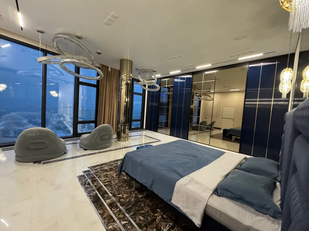 Небо22, номер в Пентхаусе, самый роскошный Ижевск, Джакузи на балконе