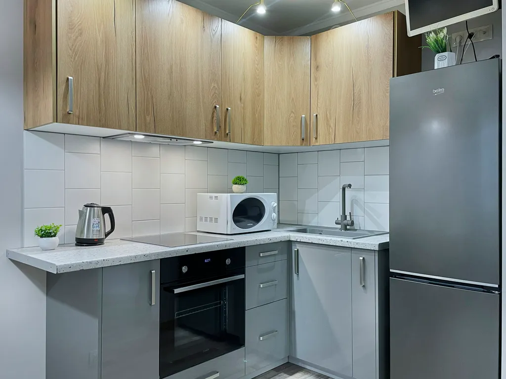 Современная студия до 4 гостей, рядом с ТЦ Мега, Шереметьево в 10 минутах