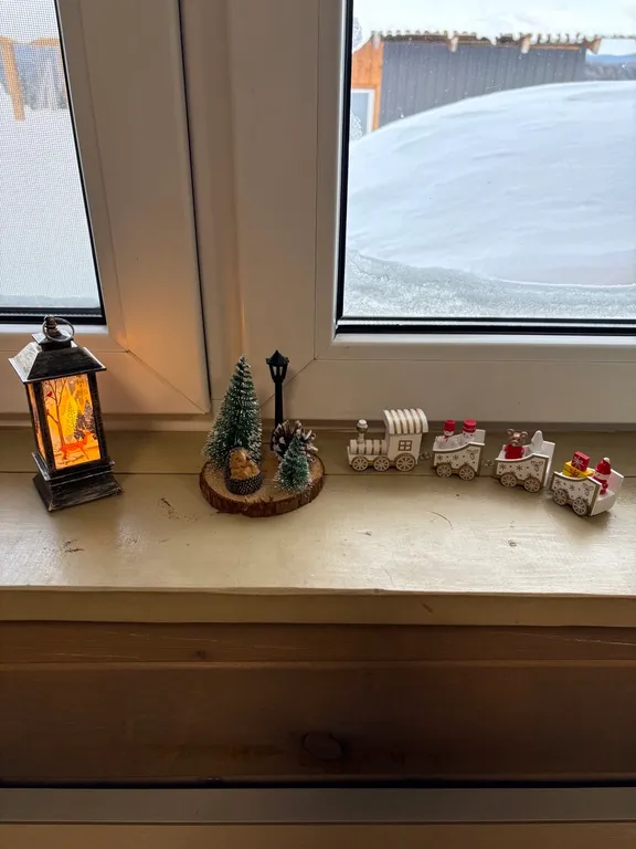 Коттедж Теплый дом с двумя спальнями — Шерегеш