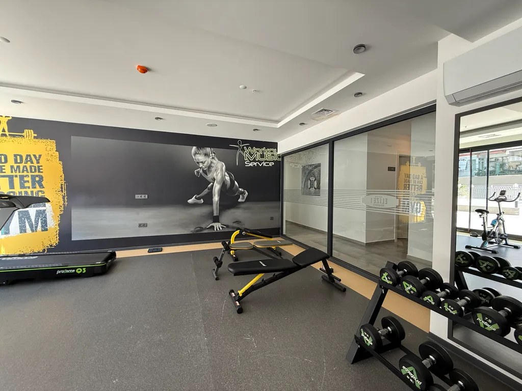 Апартаменты с двумя спальнями в районе пляжа Клеопатры