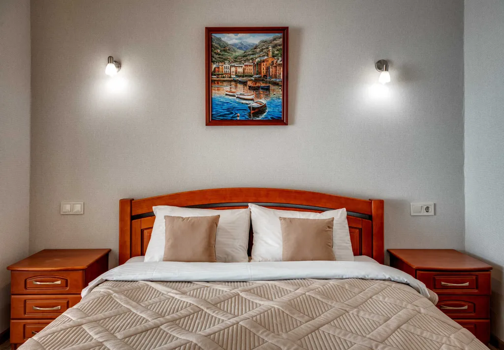 Квартира с видом на море, две спальни и гостиная