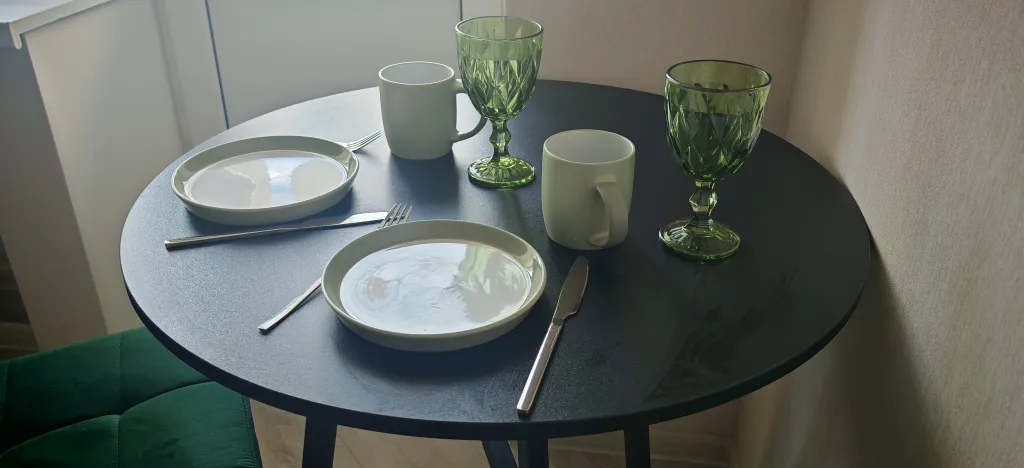 Квартира в ментоловых тонах