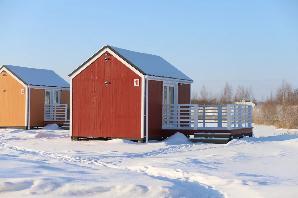 Красный домик на Лисьей Горе