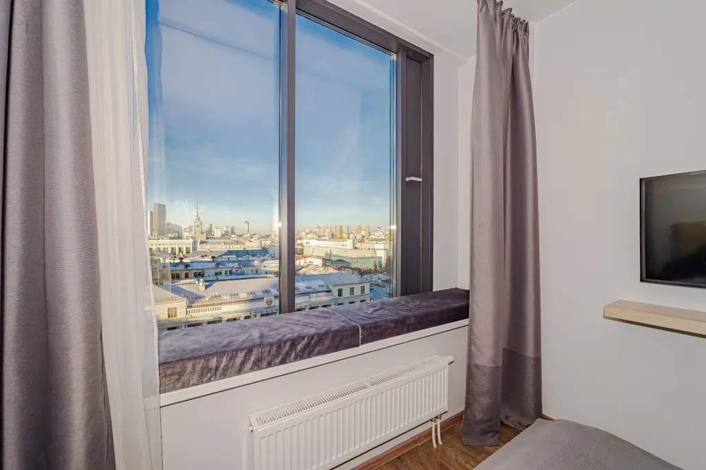 Квартира Квартира Студия-апартамент в комплексе Radius Central House на высоте 11 этажа — Екатеринбург