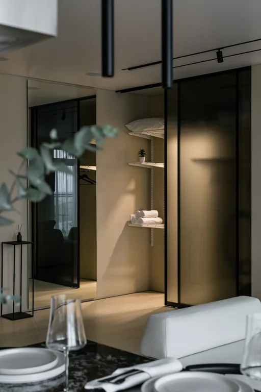 Премиум апартамент Loca loft с видом на пруд