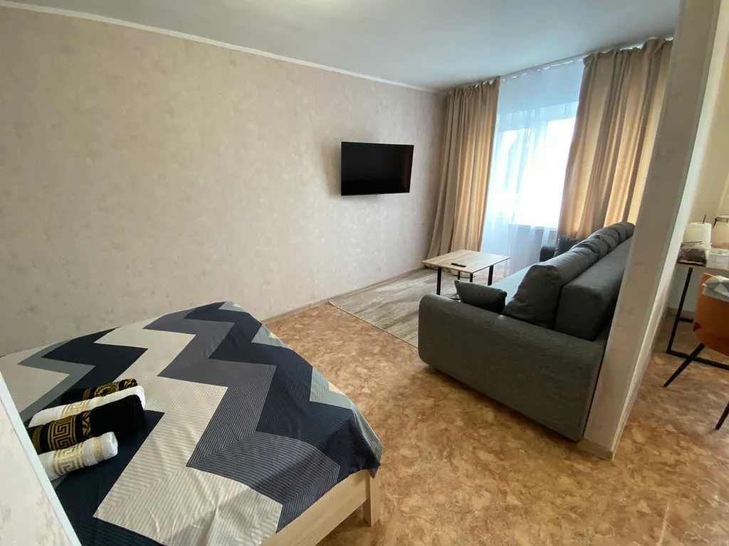 Очень светлая и теплая квартира