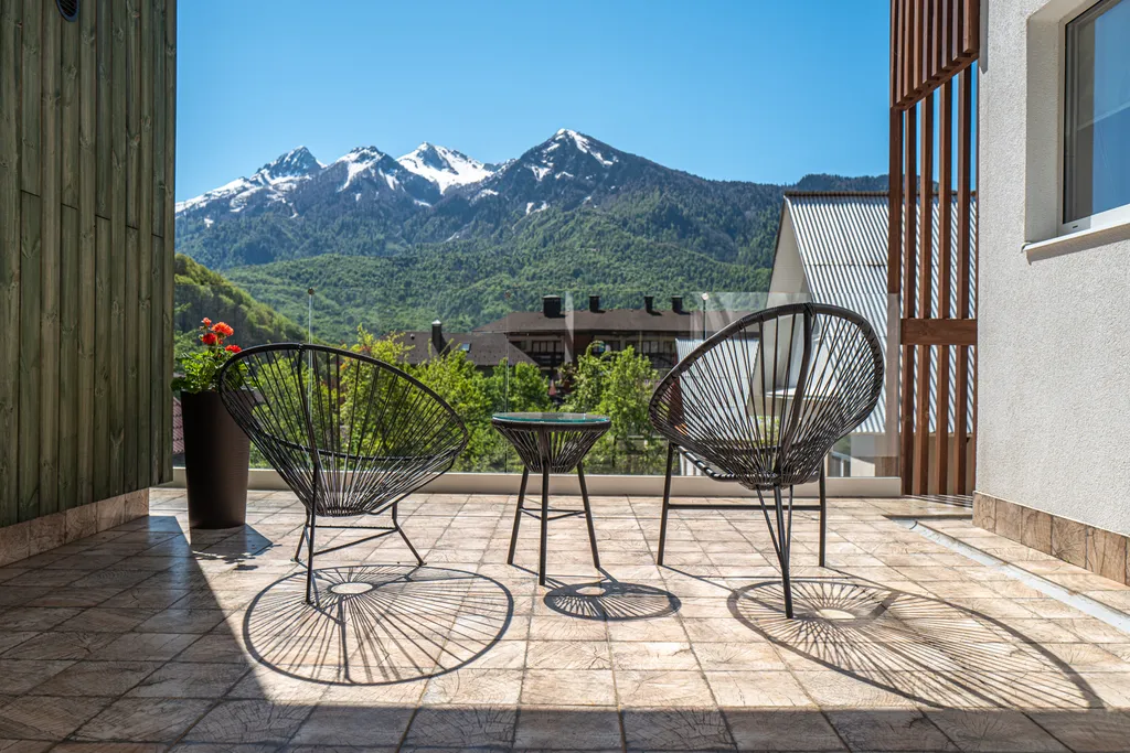 Квартира Семейные апартаменты с террасой и видом на горы — аренда посуточно в Красная Поляна