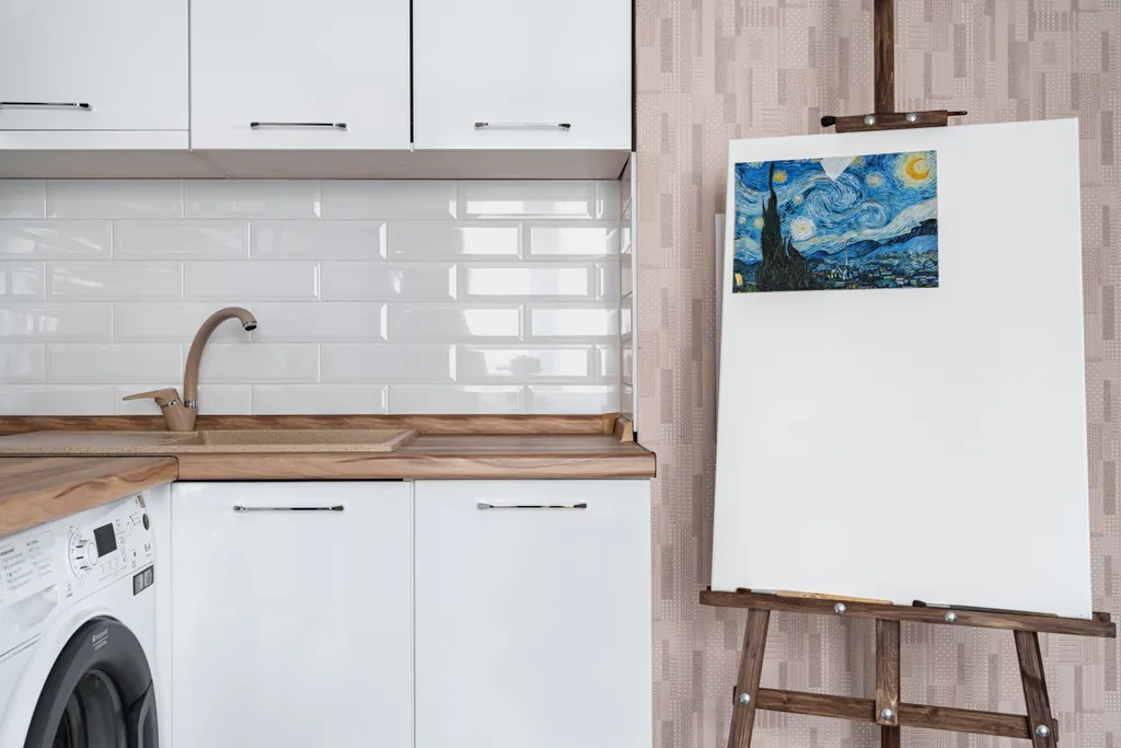 Квартира Дизайнерская 2-комнатная квартира одного художника — Красноярск