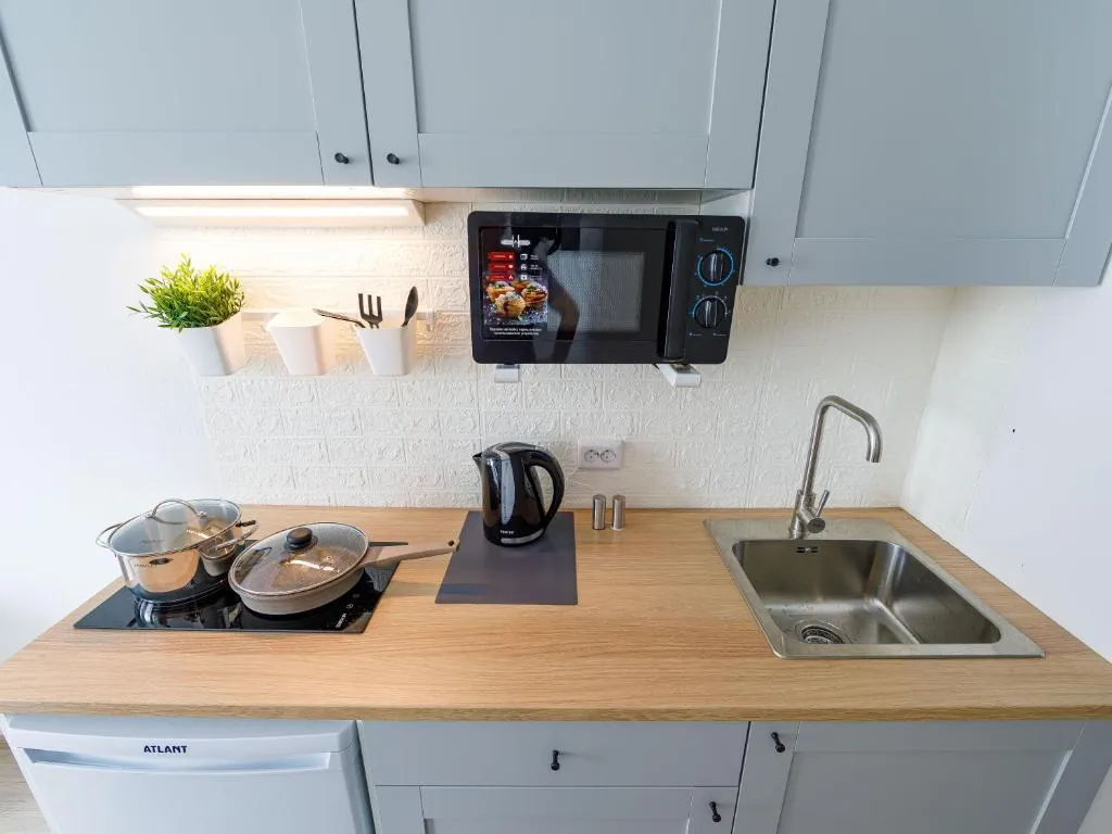 Студия со скандинавским стилем в центре города