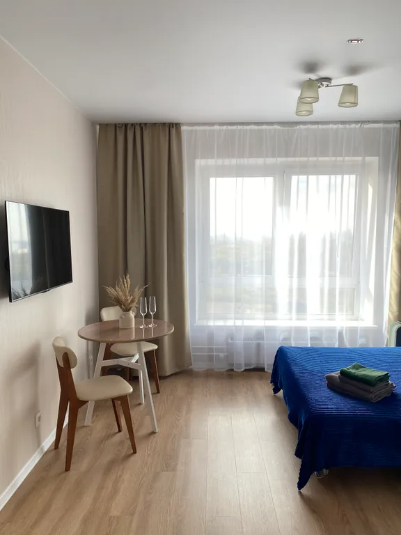 Уютная студия на 25 этаже