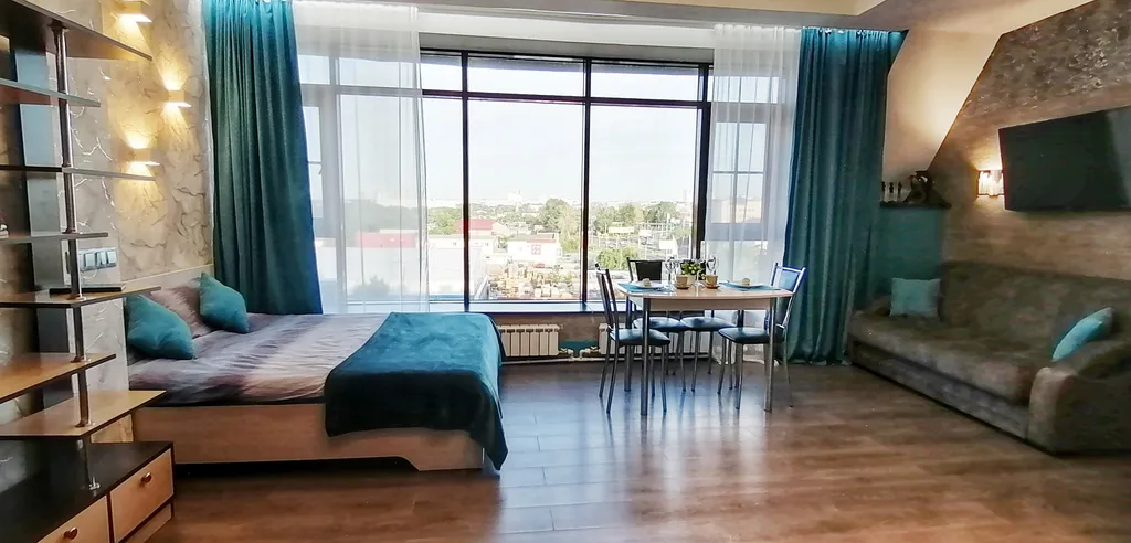 Квартира Апартаменты Гуру с панорамными окнами — Хабаровск