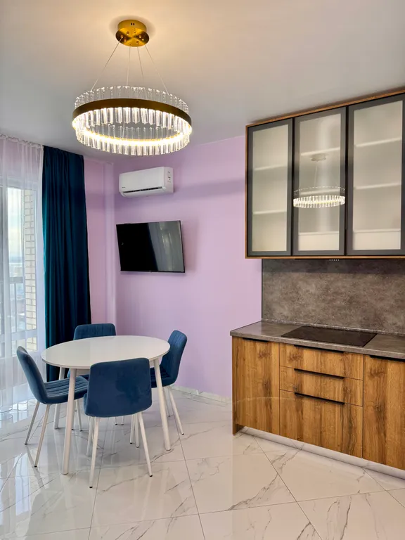 Уютная квартира с видом на весь город ЖК 4 Солнца