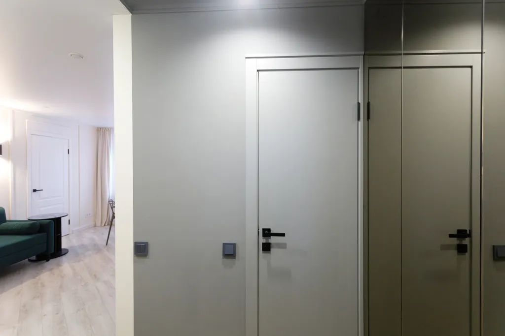 Дизайнерская квартира с камином