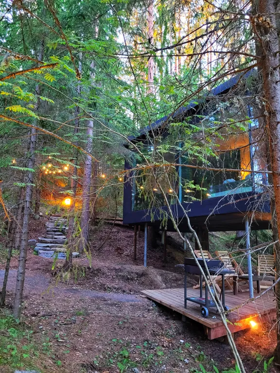 Коттедж комфорт класса с видом на лес