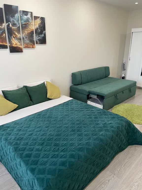 Квартира Однокомнатная видовая квартира с шикарным видом на Кубань — Краснодар