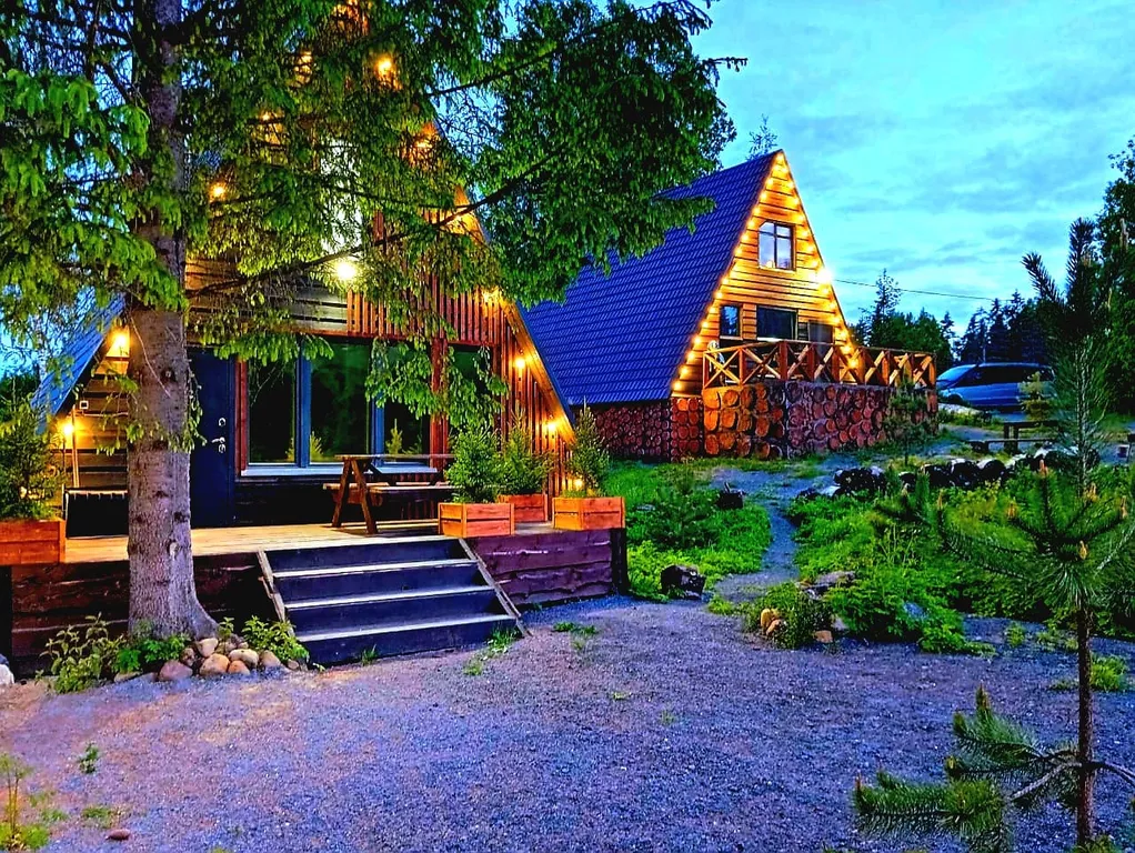 Коттедж рядом с горным парком рускеала