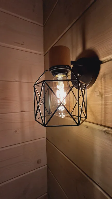 Уютный дом в еловом лесу