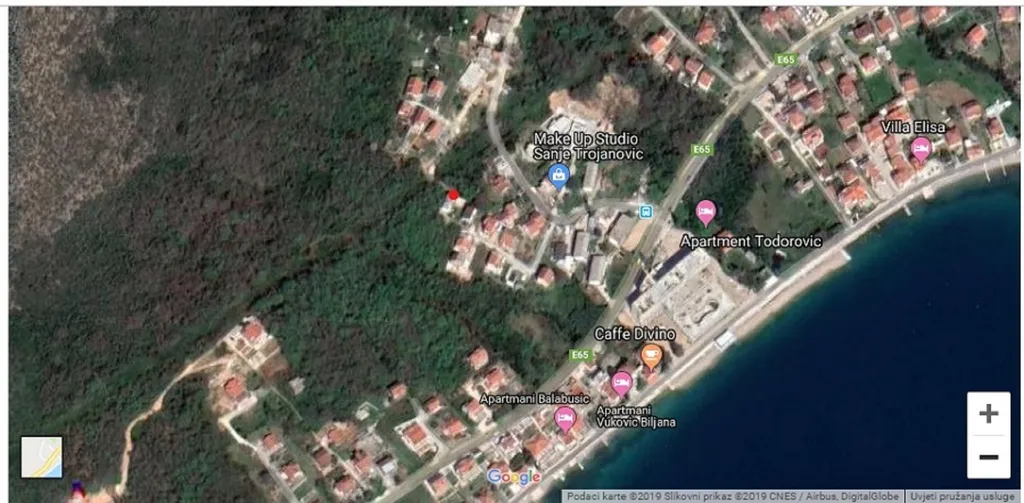 Апартаменты с видом на залив.