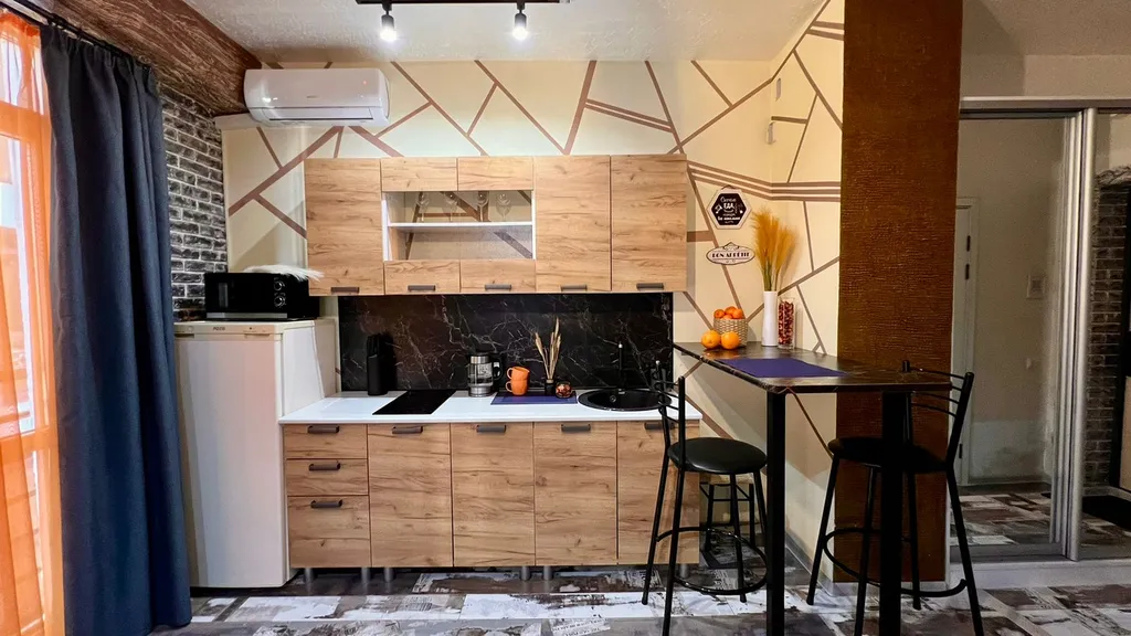 Квартира Квартира Стильная и сочная студия в ЖК Сорренто Парк — Сириус