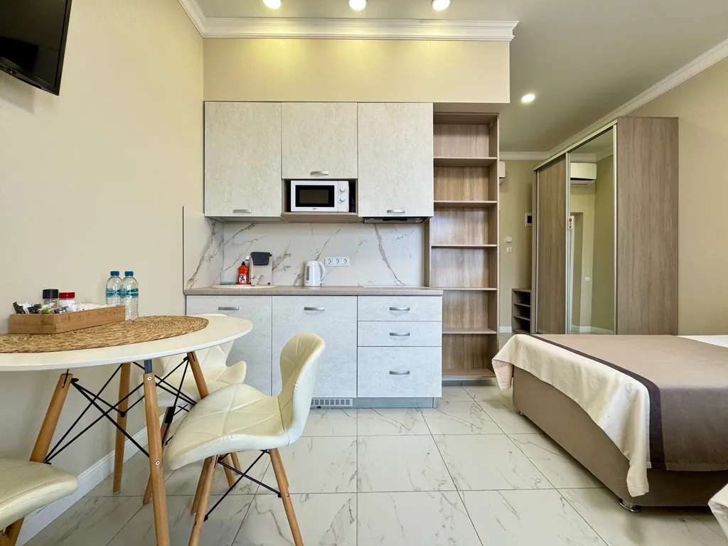 Квартира Квартира Премиум с видом на море и балконом — Лазаревское