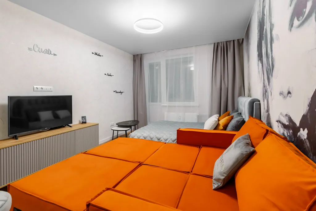 Студия с дизайнерским ремонтом в ЖК Авиатор