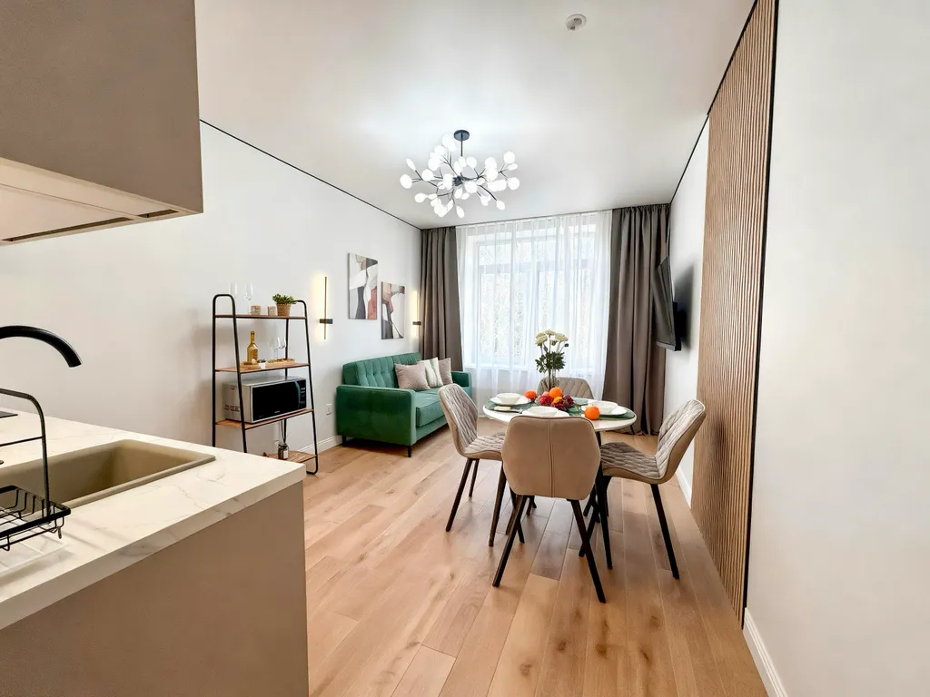 Квартира Апартаменты с одной спальней напротив ТРК Кристалл — Светлогорск