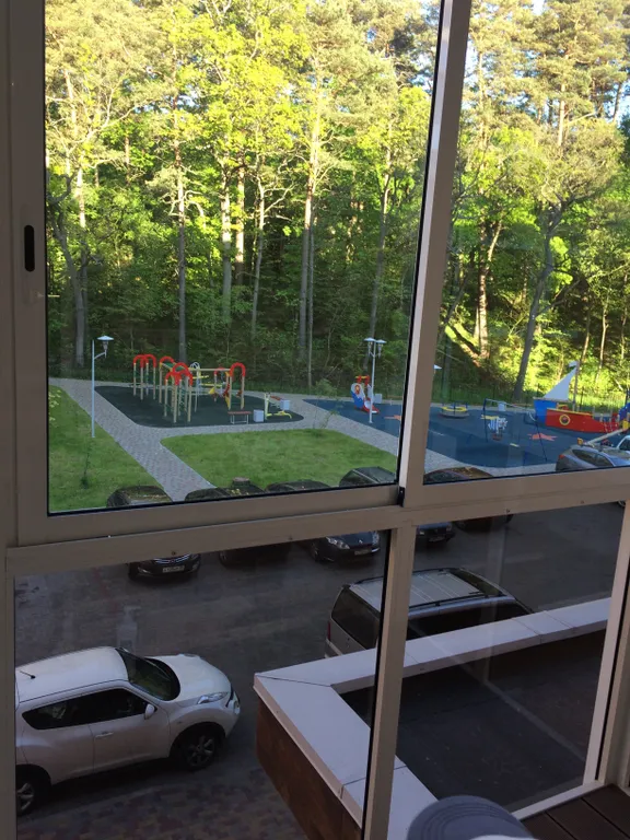 Уютная квартира в центре с видом на сосновый лес