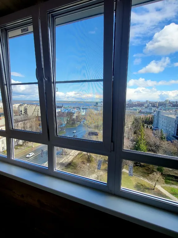 Уютная квартира в центре города с видом на Волгу