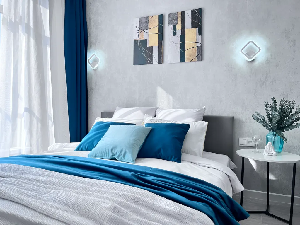 Квартира Квартира небесная синева класса люкс в ЖК Жигулина роща — Симферополь