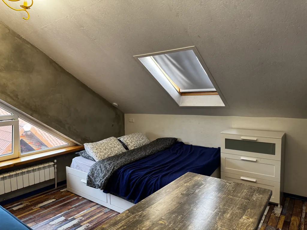 Квартира Квартира Апартамент с балконом на мансардном этаже с видом на море — Геленджик